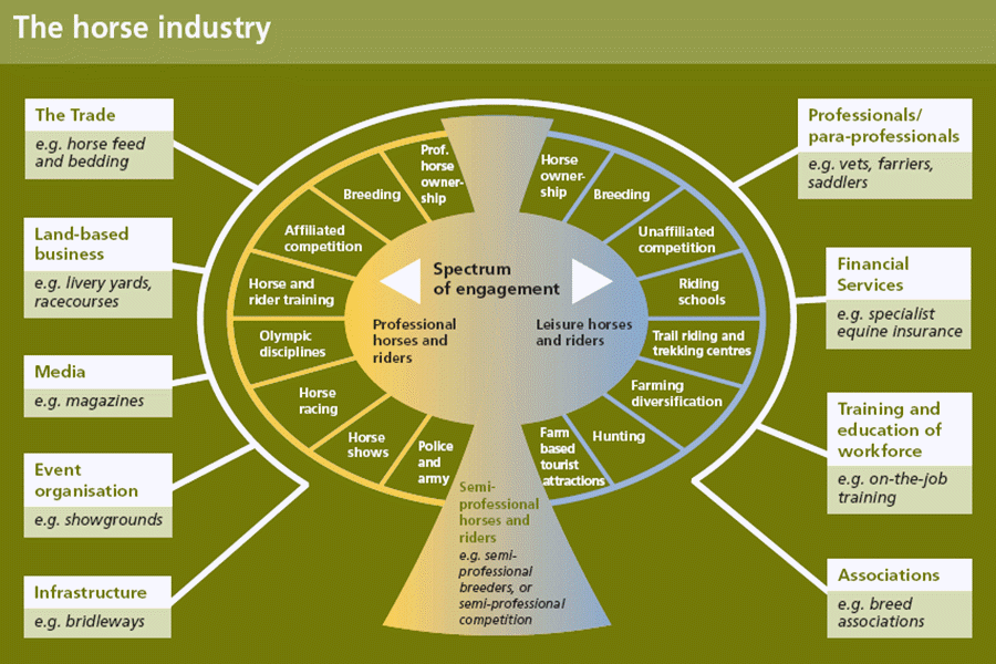 how the various parts of the industry relate
